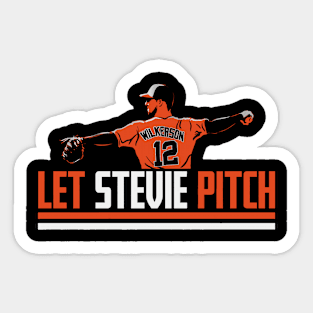 Stevie Wilkerson Let Stevie Pitch Sticker